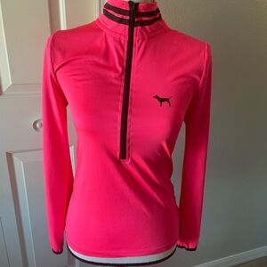 Victoria's Secret Neon Pink Zip-Up Sweatshirt